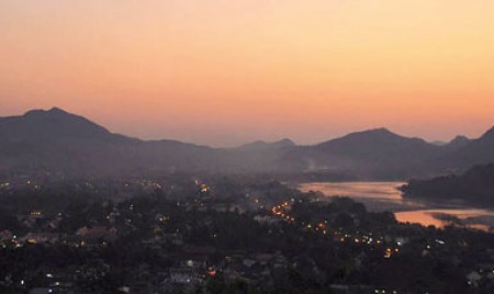 Overlooking Laos