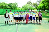 Royal win at Tennis