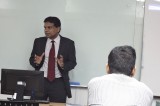 Ravi Jayewardene deliveres lecture on “How to Convert Knowledge into Practice at  “Aventis School of Management” in Singapore