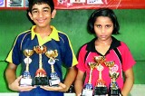 Upeksha and Kavindi Most Outstanding Players at Tibhar TT