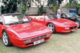 Fine Italian cars at Taj Samudra