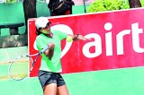 Young stars light up tennis court