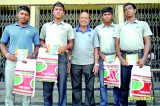 Schoolboy cricketers felicitated