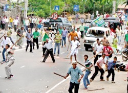 Infighting turns into street battles