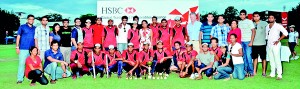 The winning team