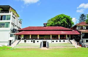 The legendary club house of Colombo Gymkhana Club. - Pix by Mangala Weerasekara