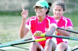 Ladies waltz over Musaeus in their annual regatta