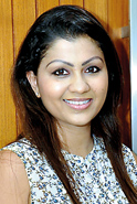 Nelun Haththella, editor of the Brides  of Sri Lanka