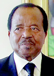 VATICAN-POPE-CAMEROON-BIYA