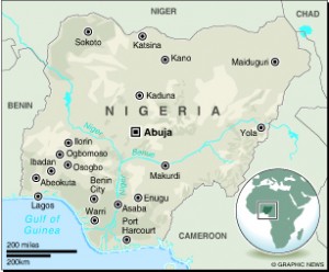 MAP: Nigeria