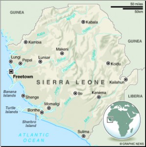 MAP: Sierra Leone