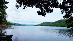 Conishead Priory (left inset) and (above) lakeside tranquility