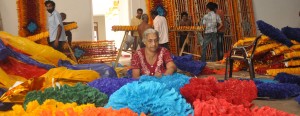 Putting on a colourful show: Sri Lanka gets ready for the upcoming CHOGM. Pic by Indika Handuwala