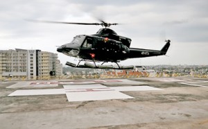 Colombo medically prepared: New helipad  on rooftop of the National Hospital  for air ambulances.