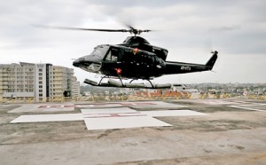 Colombo medically prepared: New helipad  on rooftop of the National Hospital  for air ambulances.