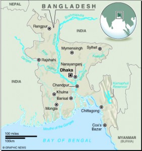 MAP: Bangladesh