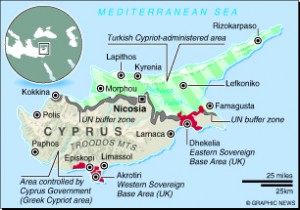 MAP: Cyprus