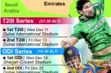 Sri Lanka – Pakistan Series – 2013