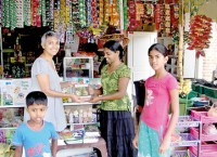 Library in village shop: Spreading the word among fives to 95s