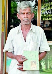 P. Paspathi, now 68, made a home at Kowdichar Repatriates Colony