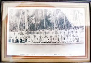 The Rodrigo family at their annual gathering in 1938