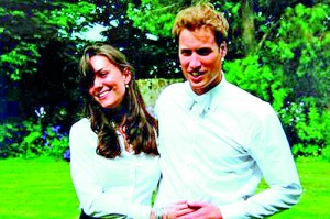 The Duchess and Prince William on the day of their graduation ceremony at St Andrew's University June 23, 2005 (REUTERS/THE MIDDLETON FAMILY, 2011)