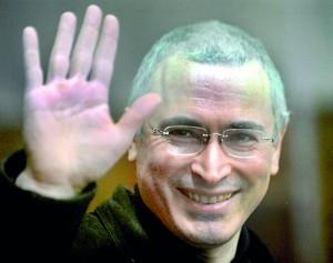 former tycoon and bitter Kremlin critic Mikhail Khodorkovsky. AFP file photo