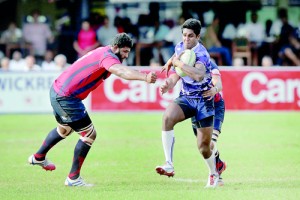 Rugby traditions have gradually changed in Sri Lanka as most teams prefer to meet each other on the field and skip after-match socials. - Pic by Amila Gamage