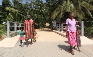 Seen here is one of the bridges in Kegalle