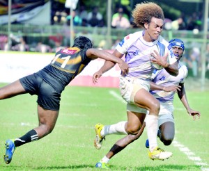 By playing against and along with foreign super stars at events like the Carlton Super 7s, Sri Lankan 7s players gained much needed exposure on their way to the Hong Kong event. - File pic