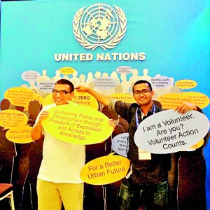 Wanting to make a change: Ishan at the UN