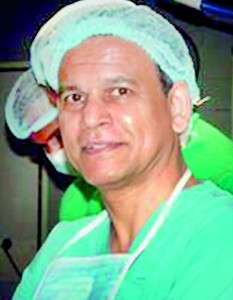 Dr. Dulip Perera, head of plastic surgery at the National Hospital, Colombo