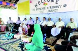 Muslim Aid hands over library to NI/WA Babul Adam Muslim Vidyalaya