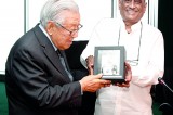 Bank of Ceylon felicitates  Mr. S.P. Tao for his decades long relationship with the Bank