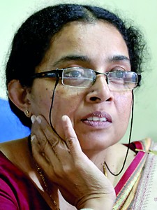 Dr. Ayesha Lokubalasooriya. Pic by M.A. Pushpa Kumara