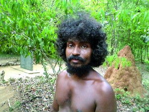 A Veddah man from Dambana
