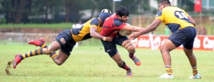 Rugby in Sri Lanka is turning out to be a multi facet entertainment and a newsmaker lately - File pic