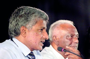 The Lankan ‘Big Two’ – President Jayantha Dharmadasa and Secretary Nishantha Ranatunga – the main players of this vital episode of Lankan off the field cricket history.