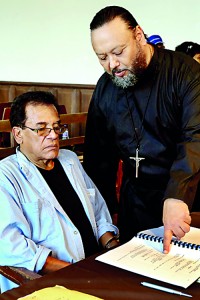 ‘Fr. Mathew’ with  Director Rutnam