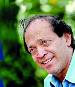 At Taprobane last week: Vikram Seth