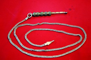 Before the belt: The waistchain that went round the tweed cloth
