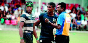 Referees were finally made available for the Schools 7s - File pic