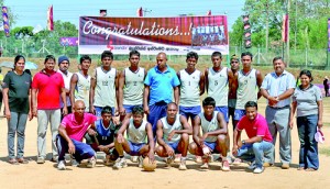 Volleyball men’s winners Brandix Intimate