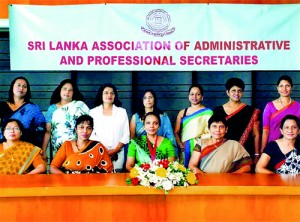 The 36th Annual General Meeting of the Sri Lanka Association of Administrative and Professional Secretaries was held on January 26, at the HNB Towers, Colombo 10.