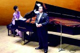 Japanese pianist and baritone in concert with Eshantha