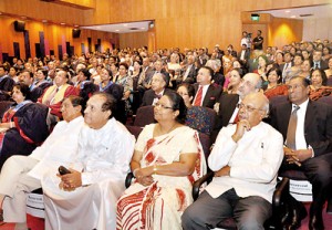 SLMA members and guests at the ceremony