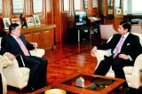 Top Chinese bank official meets Cabraal