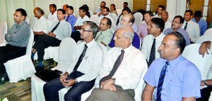 Section of the audience. Pix by Hasitha Kulasekera