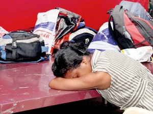 These daughters of Lanka say they have  no other place to lay their heads on