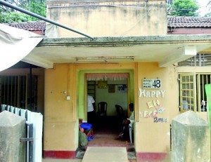 Dilapidated state of the Hospital Director’s quarters